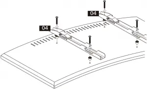 Option B (For Round Back TV) - 3