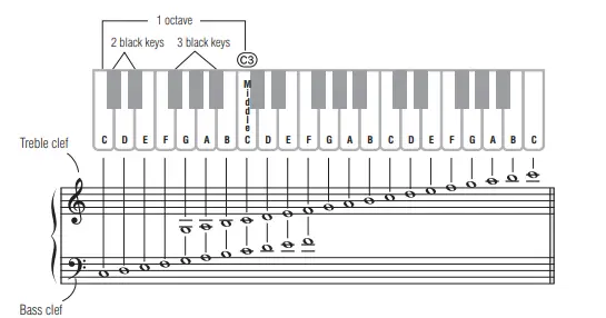 YAMAHA- PSS-F30- Digital -Keyboard-fig-1