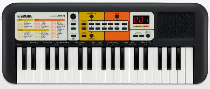 YAMAHA- PSS-F30- Digital -Keyboard-product