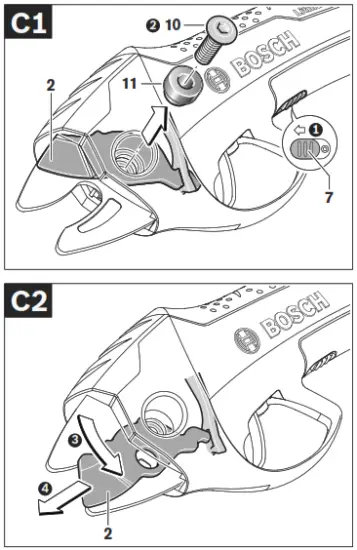 BOSCH 825306 Ciso Cordless Shears - fig 3