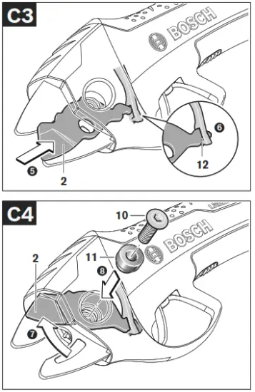 BOSCH 825306 Ciso Cordless Shears - fig 4