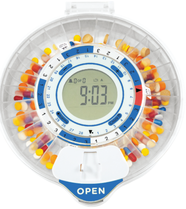 LIVEFINE-LVFWIFIDC-Smart-WiFi-Automatic-Pill-Dispenser-FIG-1