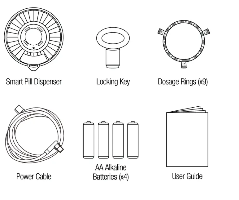 LIVEFINE-LVFWIFIDC-Smart-WiFi-Automatic-Pill-Dispenser-FIG-2