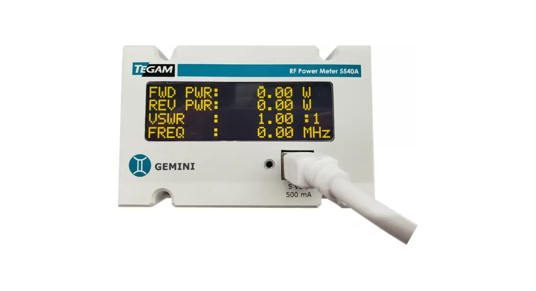 Tegam 5500 Series Power Meter Installation Guide