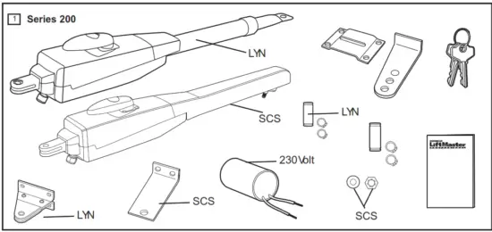 LiftMaster Automatic Gate Opener LYN300 Series - fig 4