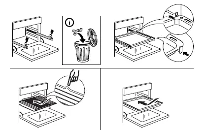 IKEA 704.117.67 ANRÄTTA Microwave Oven Stainless Steel FIG 3