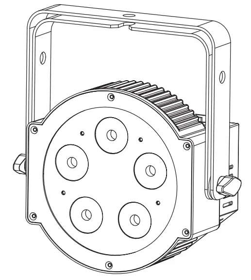 ADJ 5PX HEX LED Par Fixture Light
