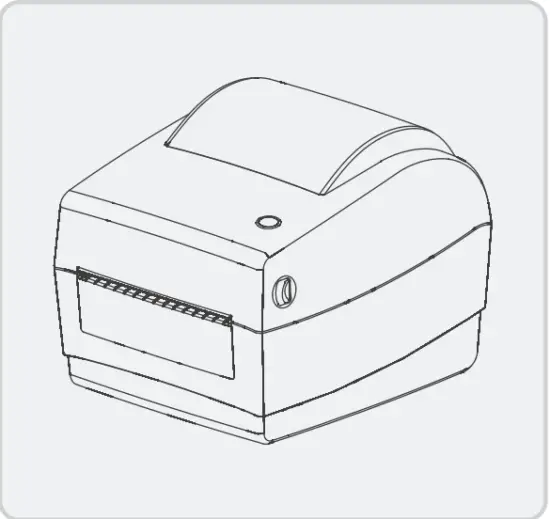 RONGTA RP410 4 Inch Label Barcode Printer - fig13