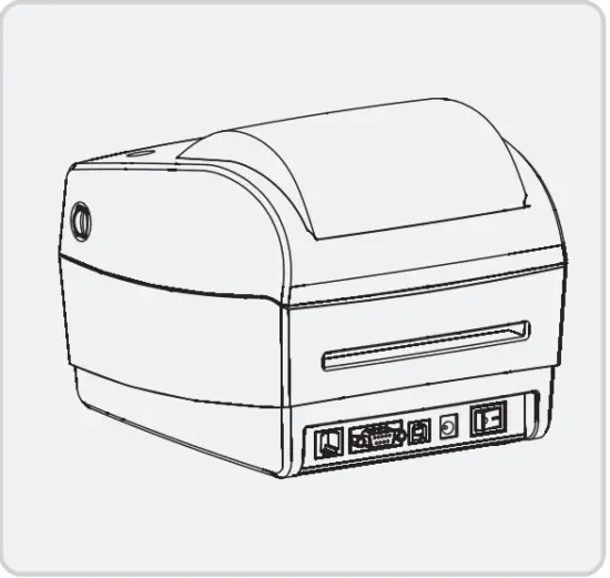 RONGTA RP410 4 Inch Label Barcode Printer - fig15
