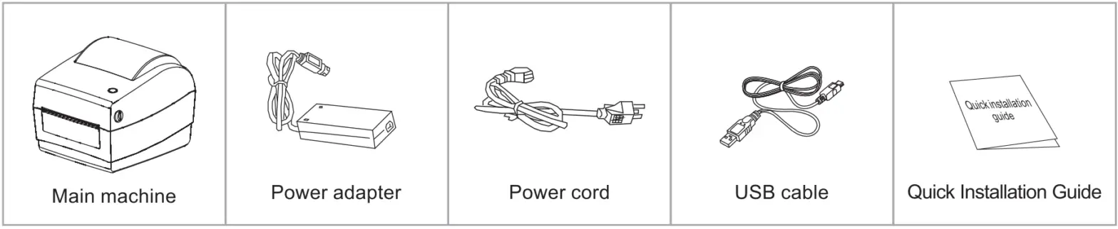 RONGTA RP410 4 Inch Label Barcode Printer - fig16