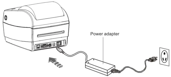 RONGTA RP410 4 Inch Label Barcode Printer - fig17