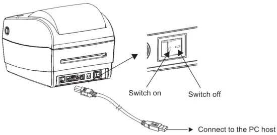 RONGTA RP410 4 Inch Label Barcode Printer - fig18
