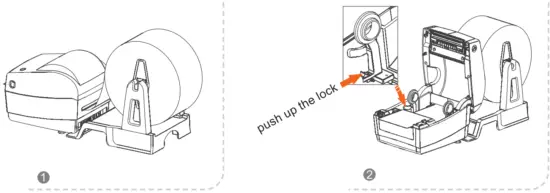 RONGTA RP410 4 Inch Label Barcode Printer - fig20