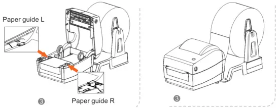 RONGTA RP410 4 Inch Label Barcode Printer - fig21