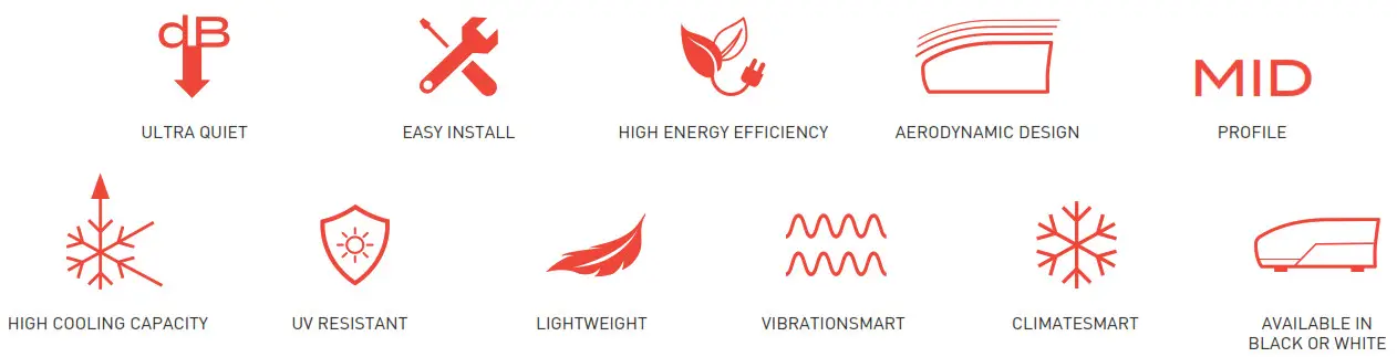 FURRION 14.5K Rooftop Air Conditioner- ULTRA QUIET