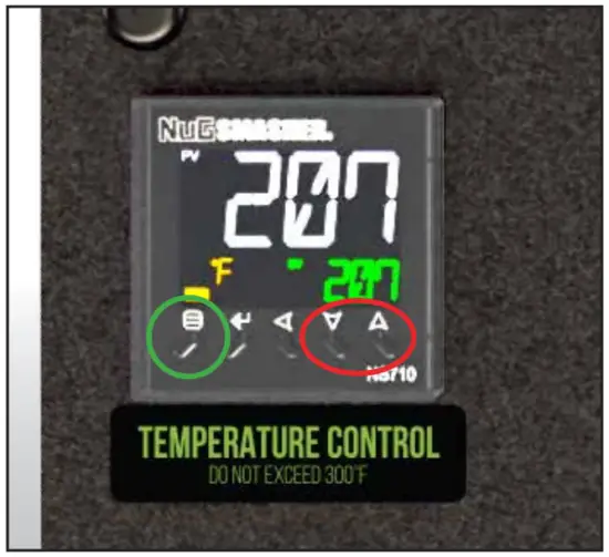 Adjusting Temperature