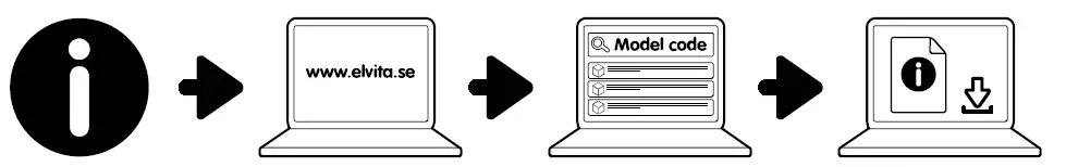 ELVITA-CIS5523V-Induction-Cooker-FIG 1