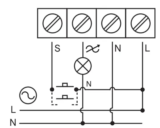 VADSBO LD220 1-200w Universal Dimmer Trailing Edge 1
