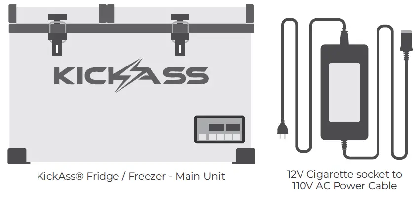 UNI ZONE Portable Fridge Freezer-1