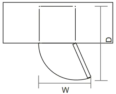 IKEA MEDGANG Freestanding Refrigerator or Freezer 1