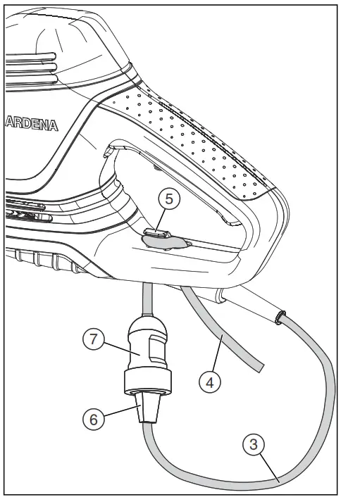 GARDENA 9833 ComfortCut 550 Electric Hedge Trimmer - fig 4