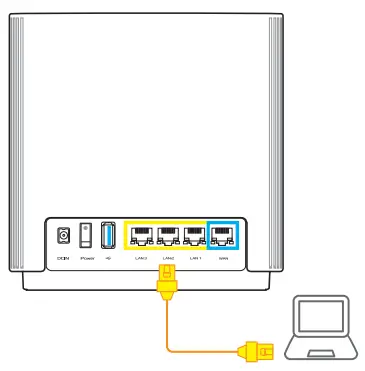 ASUS ZenWiFi AC Wireless Band Gigabit Rout5er