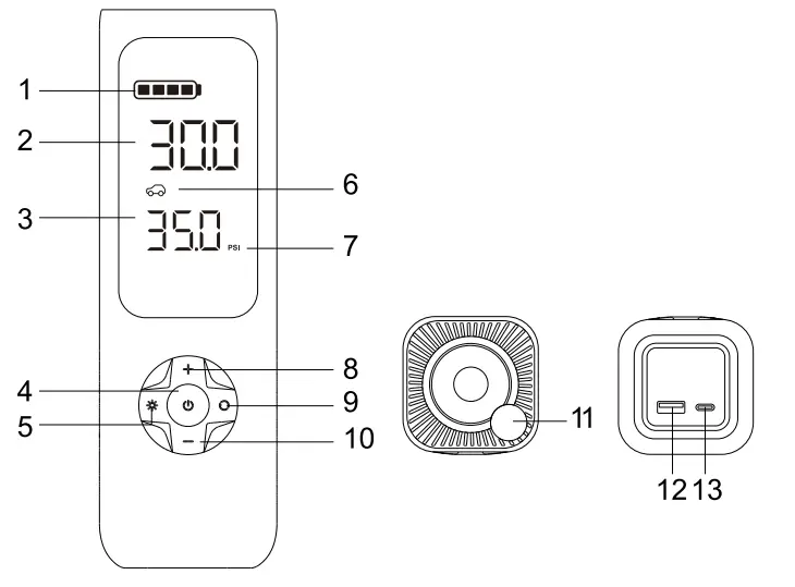 AVENTON Fanttik X8 Apex Air Inflator - fig