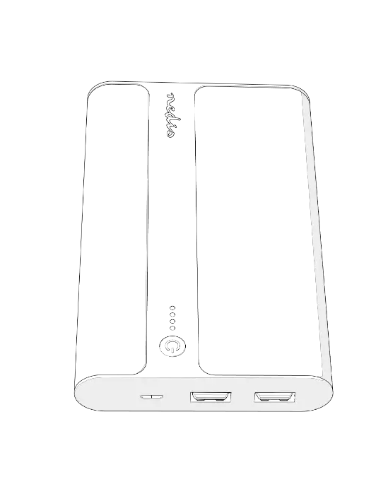 Nedis Fspb15100bk | Fspb15100gy Fabric Powerbank 15000 Mah User Manual Nedis Fspb15100bk | Fspb15100gy Fabric Powerbank 15000 Mah User Manual