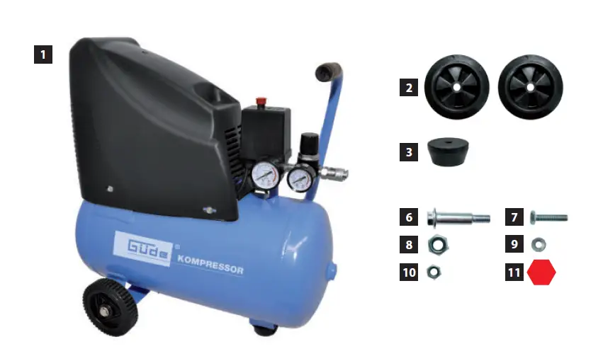 Gude-50111-Oil-Free-Electric-Compressor-fig1