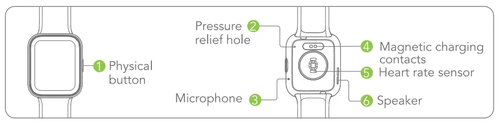 oraimo ID208 Smartwatch FIG 2