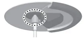 V-Drums TD-1 Double Mesh Kit Installation Guide - Bottom of the cymbal pad