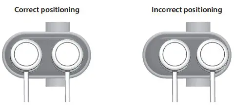V-Drums TD-1 Double Mesh Kit Installation Guide - Position the two beaters equally apart from the center of the pad