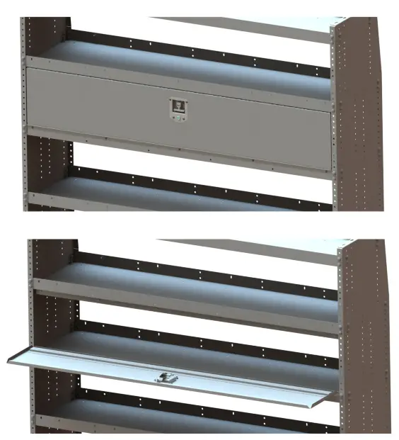 Adrian Steel DK5810 10 DOOR KIT FOR 60 SHELVES