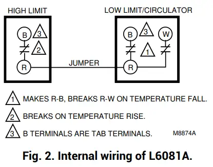 resideo L6081A Multi-Function Aquastat Controller-fig3