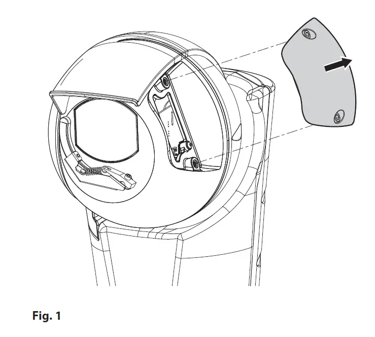 VIDEOTEC UEI LED Illuminator for ULISSE EVO FIG 1