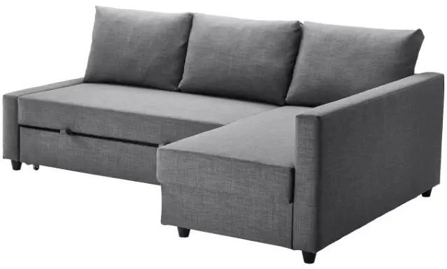IKEA 692.167.57 FRIHETEN Sleeper Sectional 3 Seat with Storage