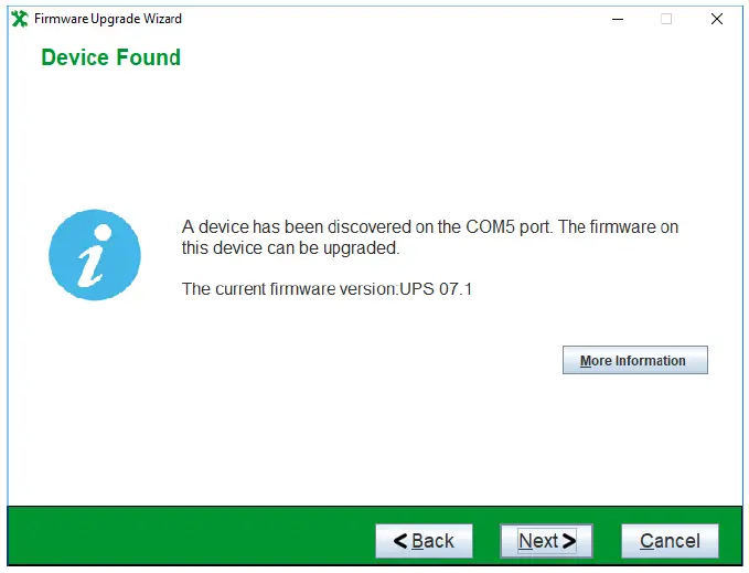 Schneider APC Smart-UPS Firmware Upgrade Wizard v4.3.1-10