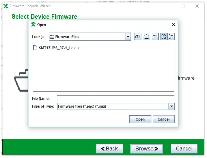 Schneider APC Smart-UPS Firmware Upgrade Wizard v4.3.1-12