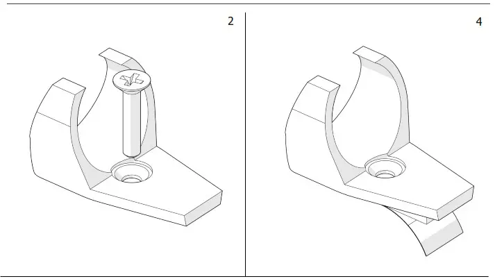 KLUS PLD 20 Mounting Bracke t- mounting instructions 2