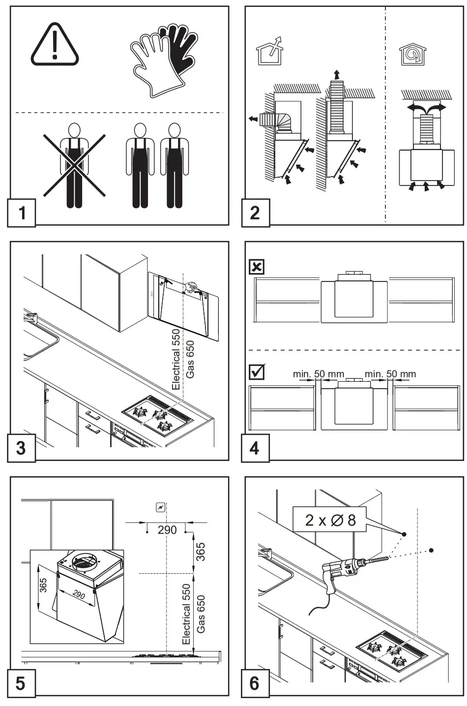 Hisense MH9INBG Cooker Hood - Figure 1