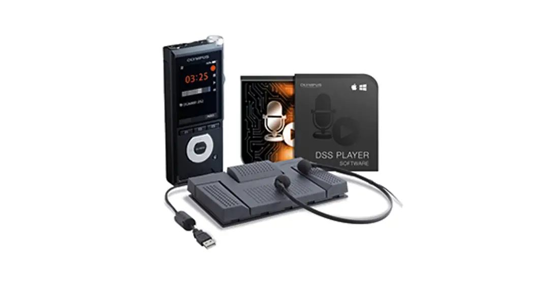 Olympus As-5001 Dss Player Pro R5 Transcription Module Instructions