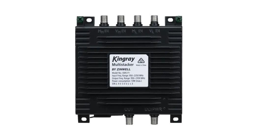 Kingray Kms-f1 Satellite Multistacker User Manual