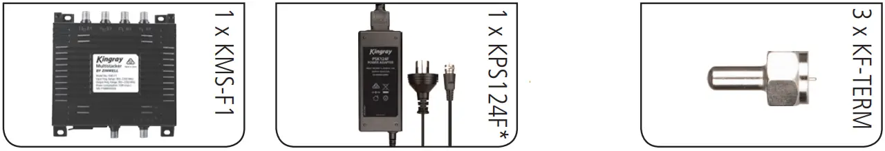 Kingray KMS F1 Satellite Multistacker - IN THE BOX