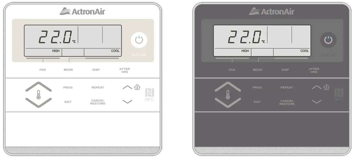 ActronAir CL01 2W Control Interface - fig 9