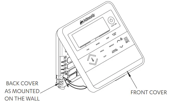 ActronAir CL01 2W Control Interface - fig4