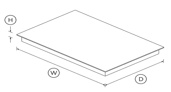FISHER PAYKEL CI804CTB1 Induction Hob - fig