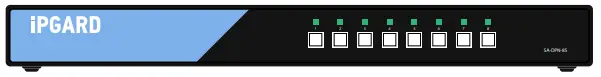 iPGARD-SA-DPN-8S-Advanced-8-Port-Secure-Single-head-DP-KVM-Switch-product