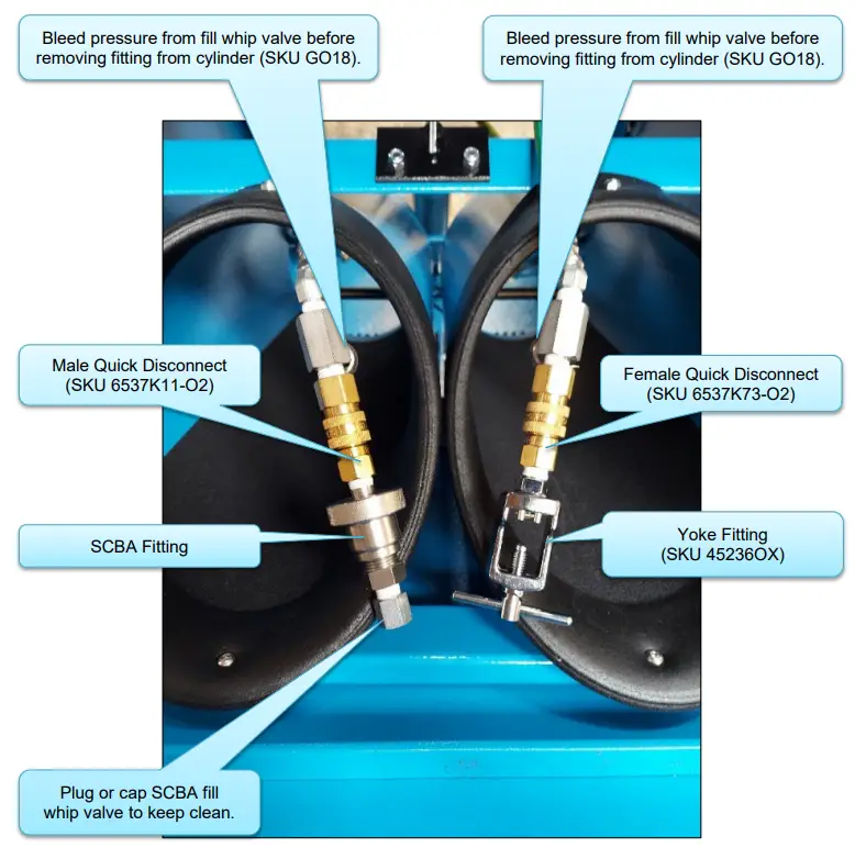 Nuvair NSS 2P OCA Compressed Gas Solutions Fill Containment Station - Fig14