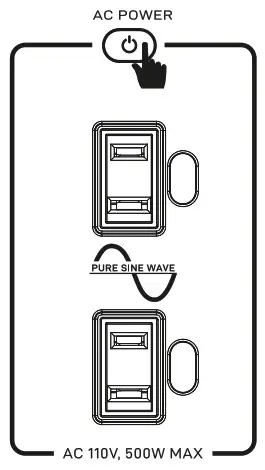 TENERGY T600 Portable Power Station - charging