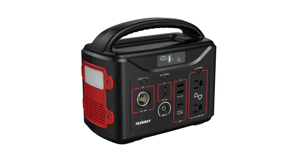 Tenergy T600 Portable Power Station User Guide